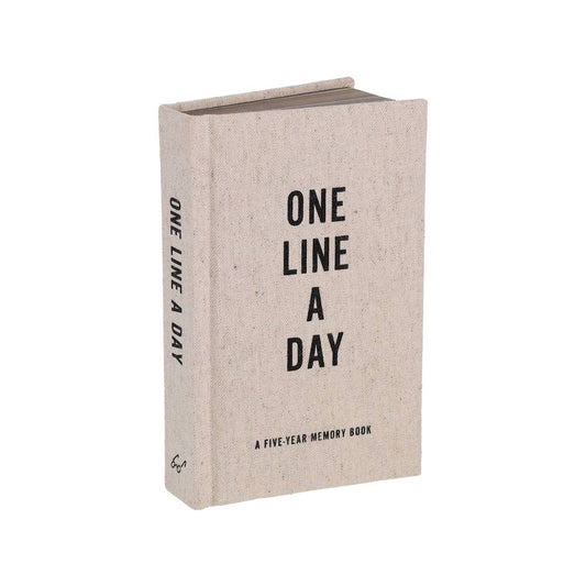Canvas One Line A Day Journal | A Five-Year Memory Book