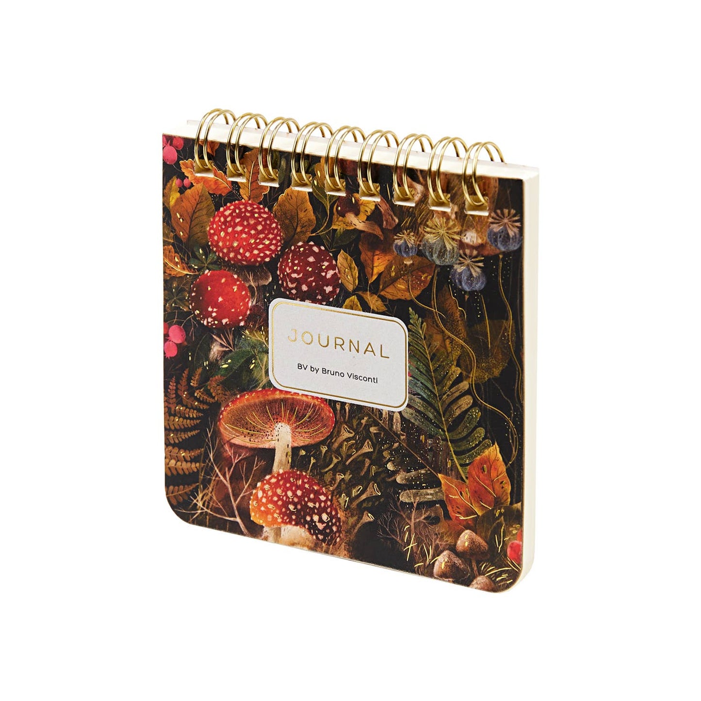 Pocket Art Journal  - Forest Mushrooms