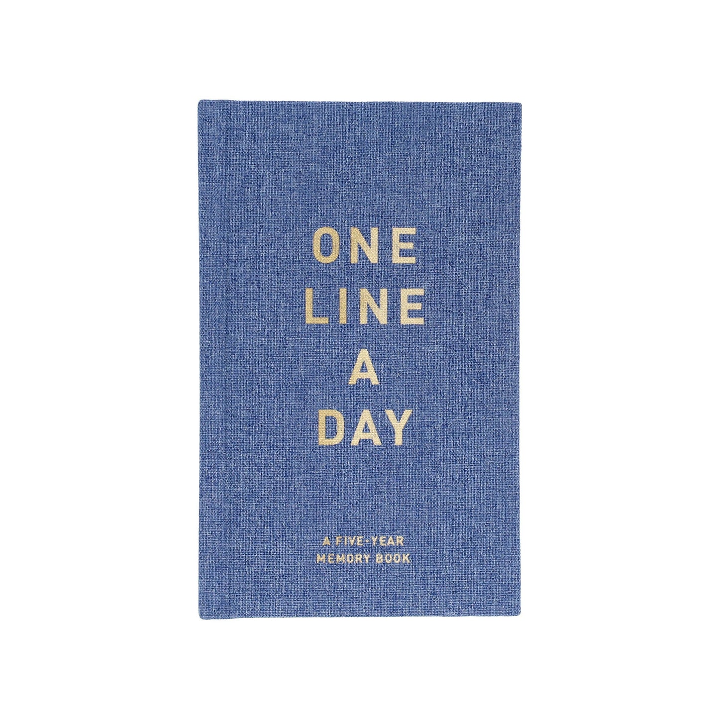 Denim One Line A Day Journal | A Five-Year Memory Book