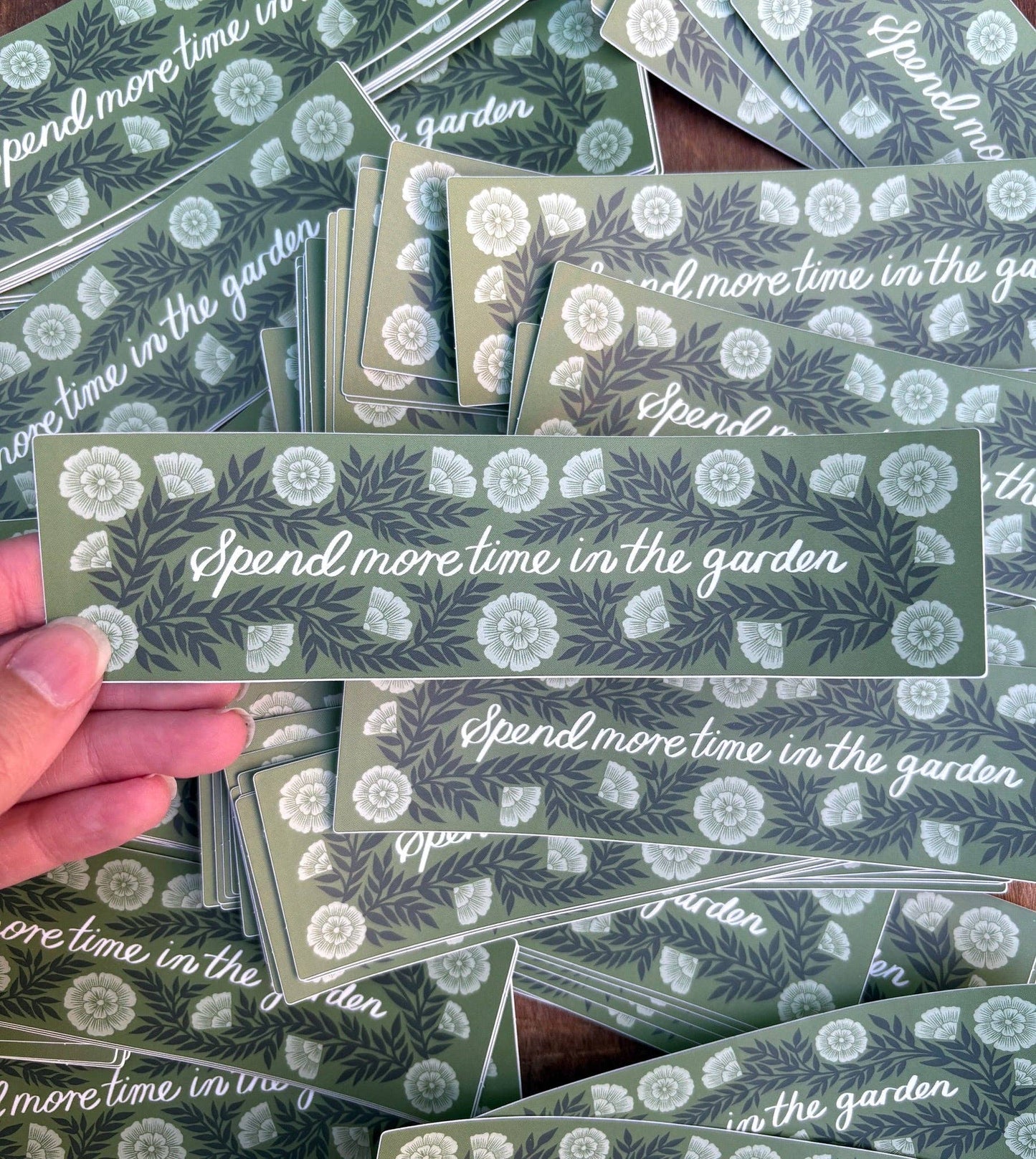 Katharine Watson | Spend More Time in the Garden Sticker