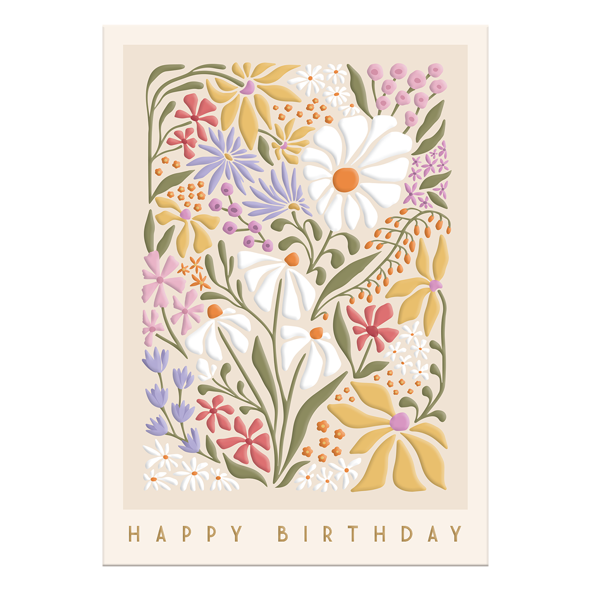 Lady Jayne | Birthday Card Wildflowers