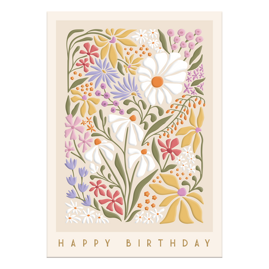 Lady Jayne | Birthday Card Wildflowers