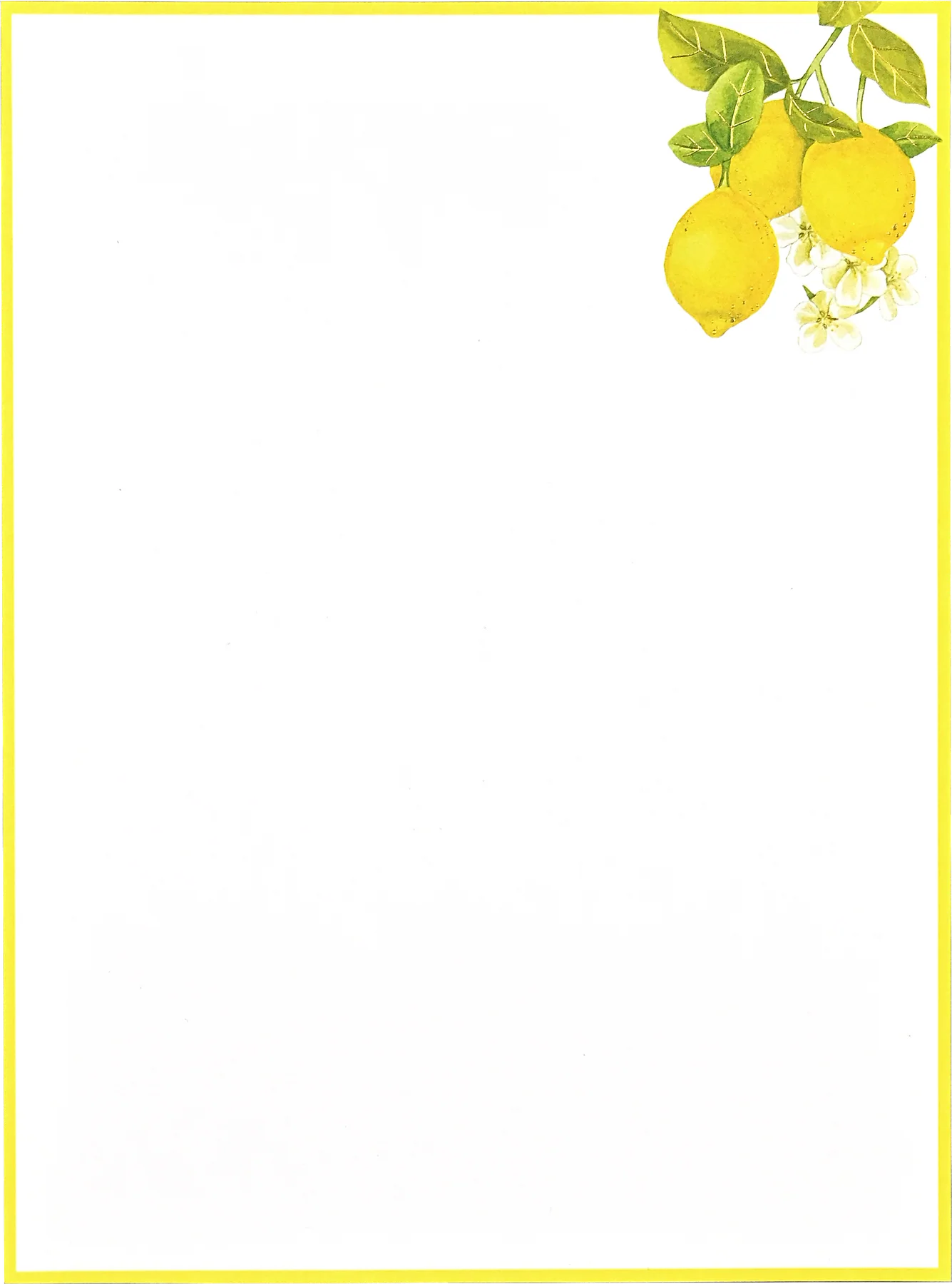Peter Pauper Press | Amalfi Lemons Boxed Stationery