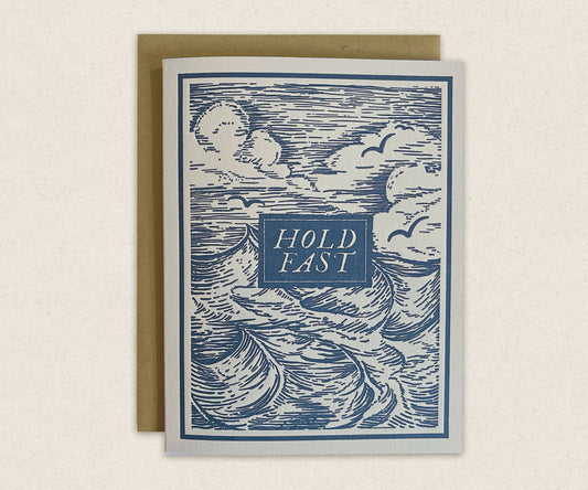 The Wild Wander - Hold Fast Encouragement Greeting Card