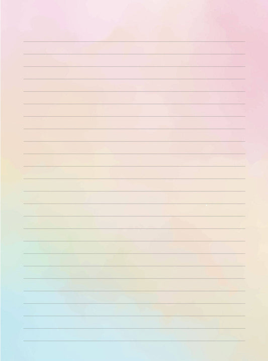 Peter Pauper Press | True Colors Lined Stationery Set