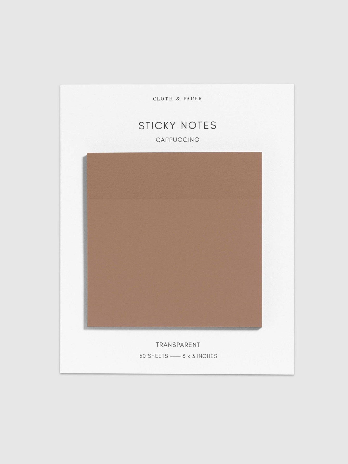 Cloth & Paper | Transparent Sticky Notes