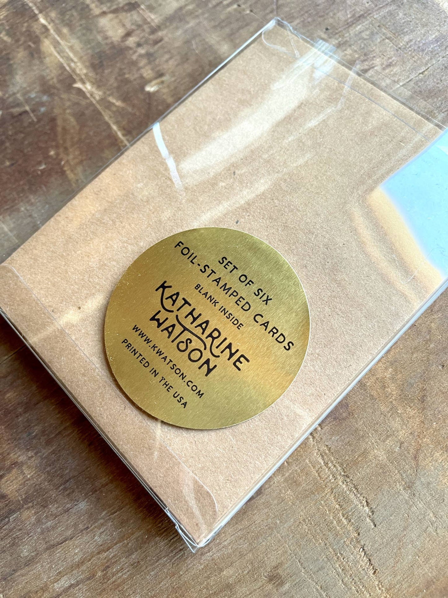 Katharine Watson - "Thank You," Greeting Card