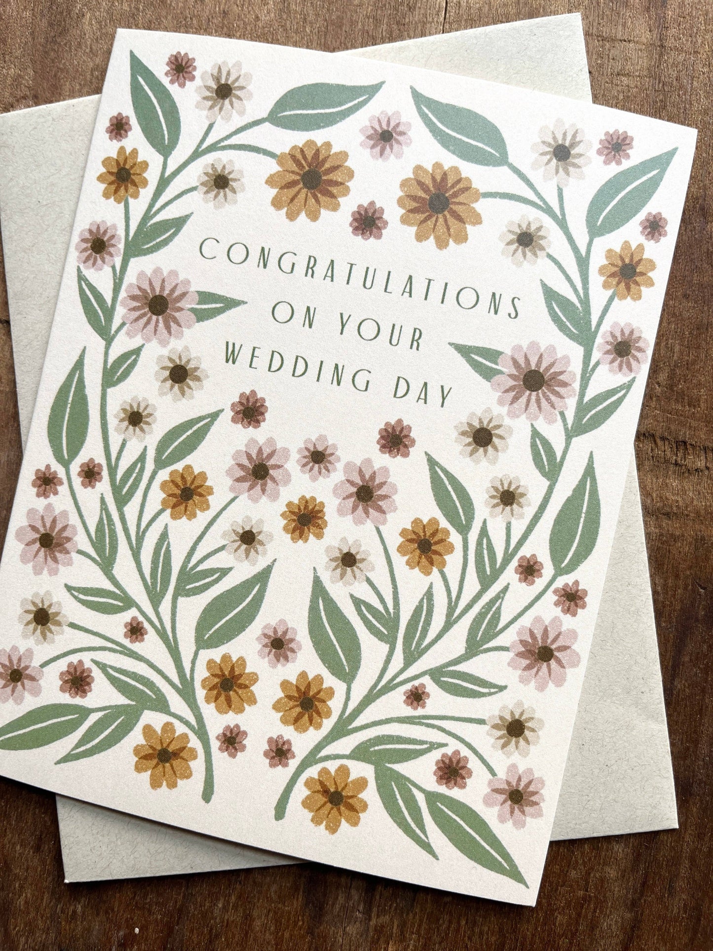 Katharine Watson - "Congratulations On Your Wedding," Greeting Card
