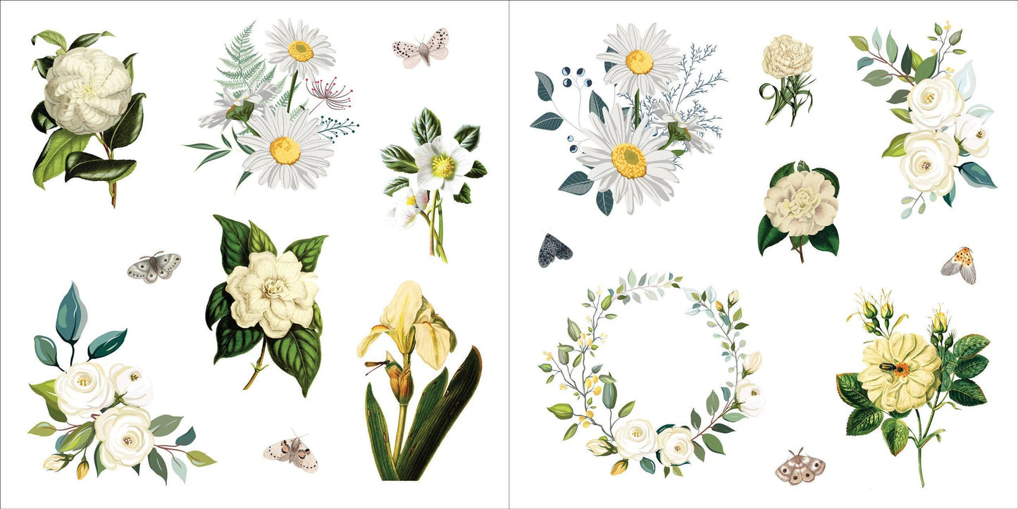 Peter Pauper Press | Bunches of Botanicals Sticker Book (500 stickers)