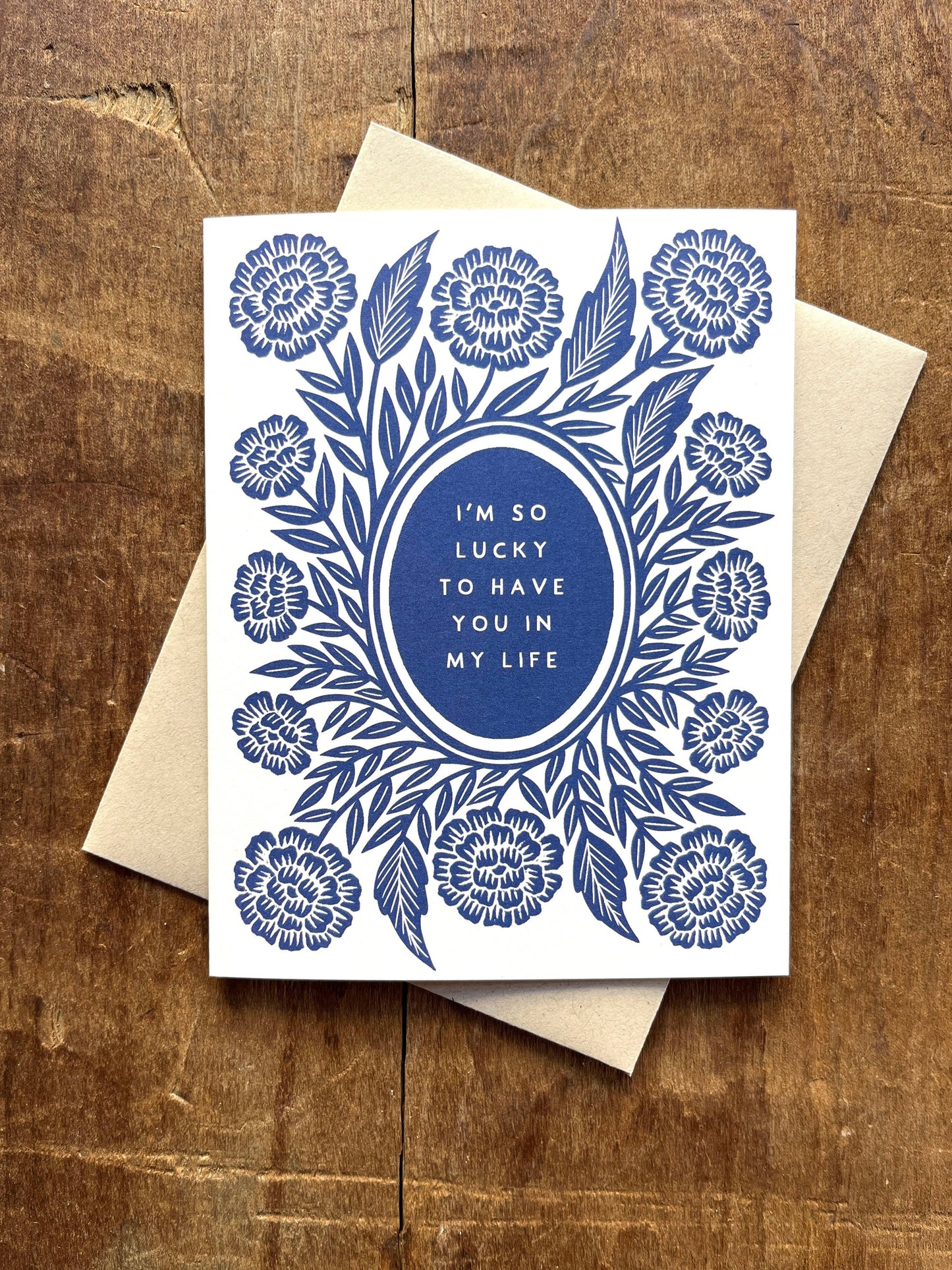 Katharine Watson - "I'm So Lucky to Have You in My Life," Greeting Card
