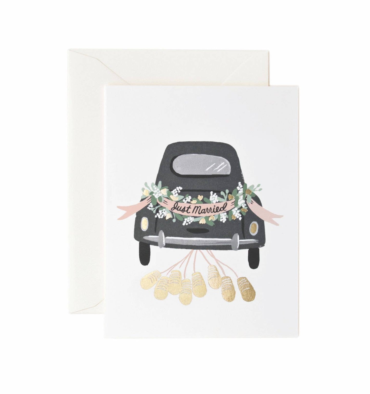 Rifle Paper Co. - Just Married Getaway Card