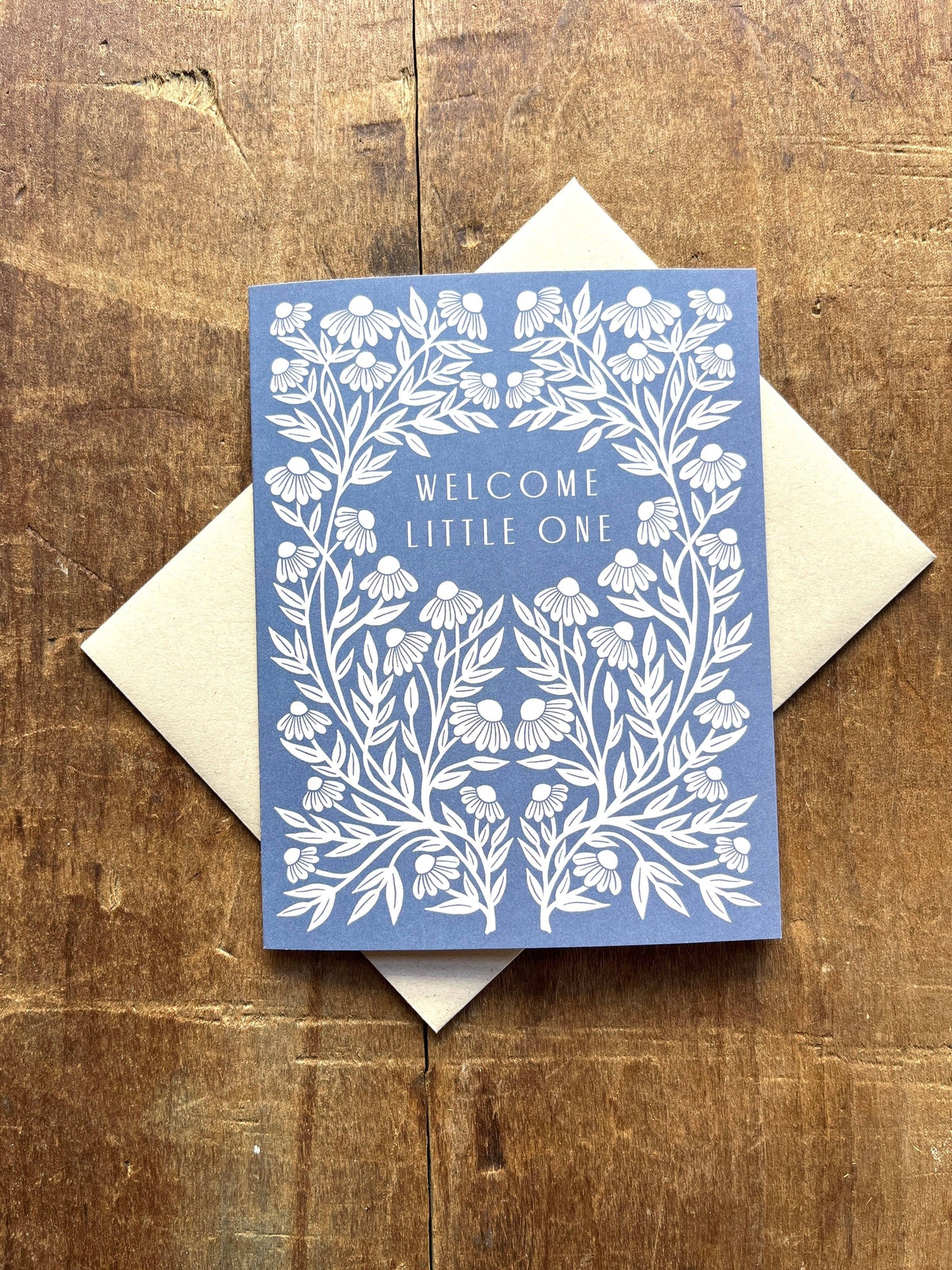Katharine Watson - "Welcome Little One," Greeting Card