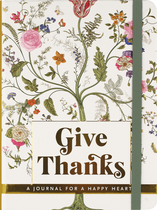 Peter Pauper Press | Give Thanks: A Journal for a Happy Heart