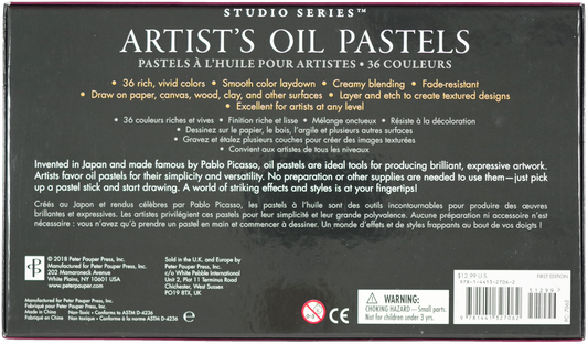 Peter Pauper Press - Studio Series Artist's Oil Pastels