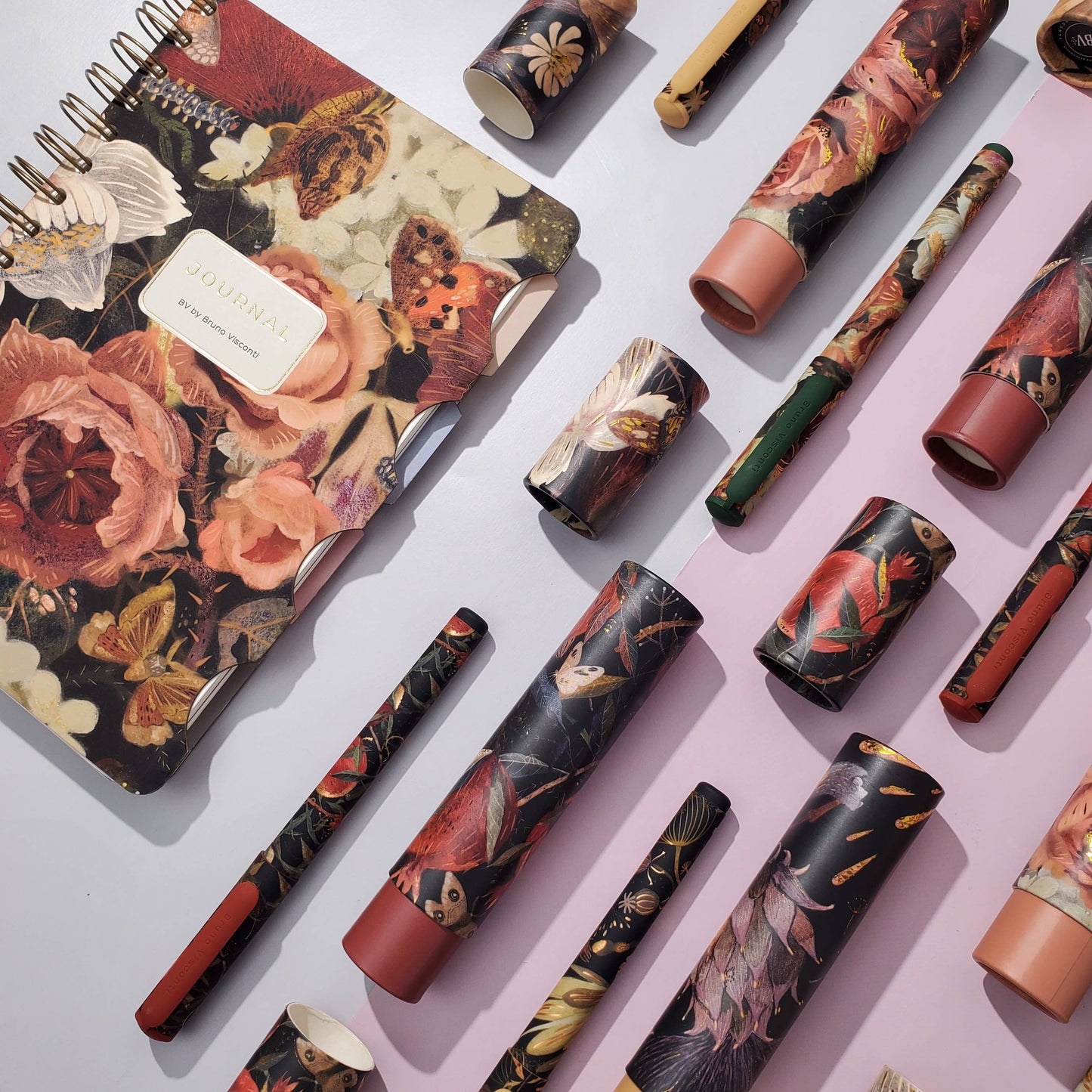 BV by Bruno Visconti - DreamWrite - Lush Flora Series Pens