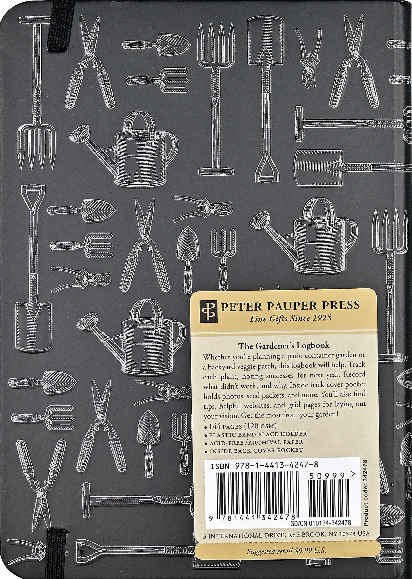 Peter Pauper Press | The Gardener's Logbook