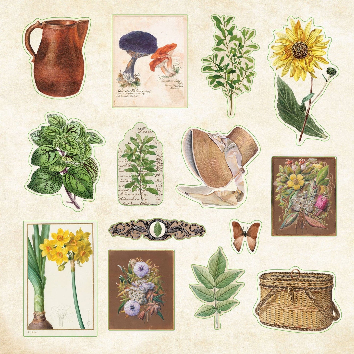 Peter Pauper Press | Cottagecore Sticker Book
