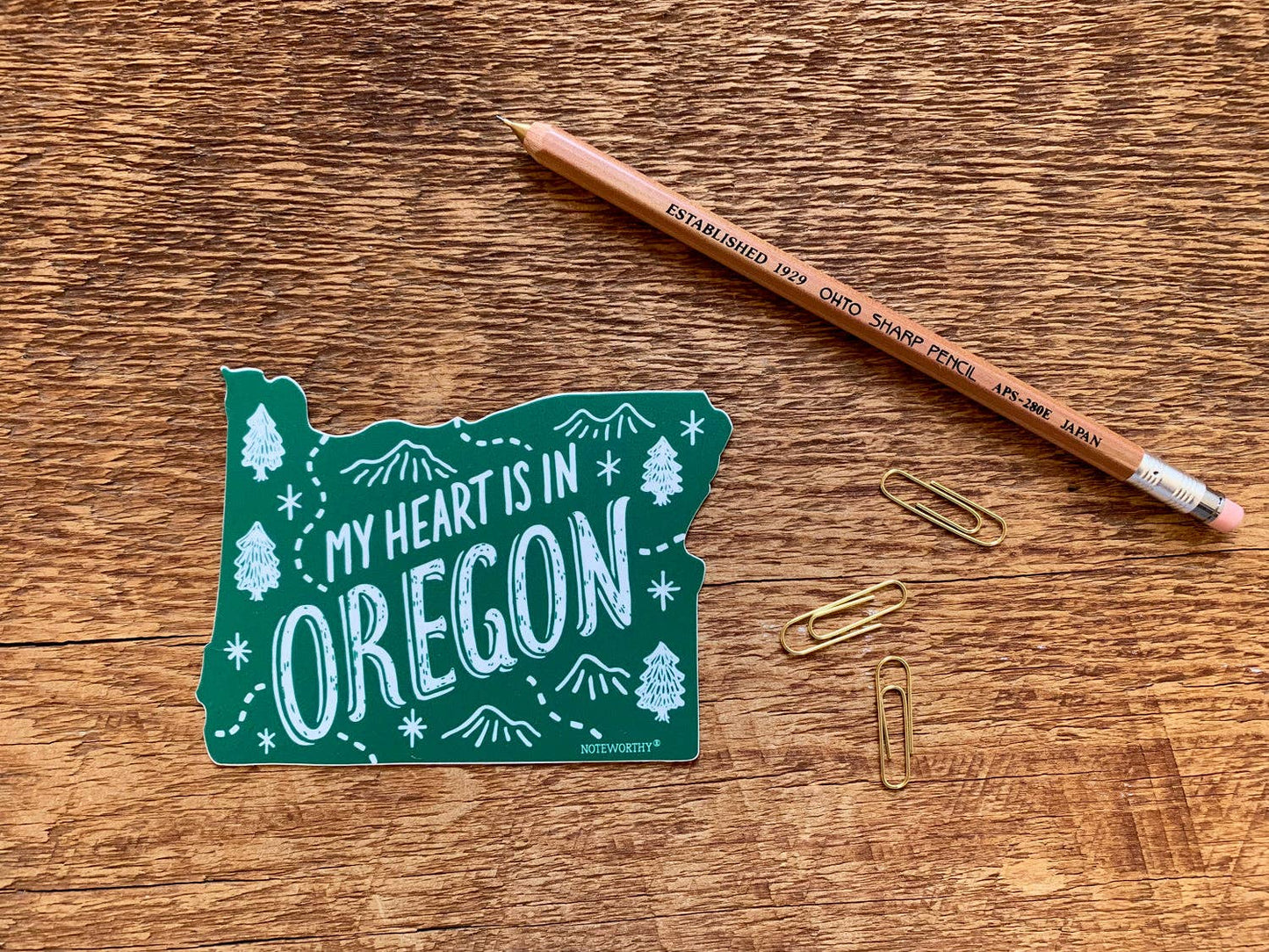 Oregon Sticker