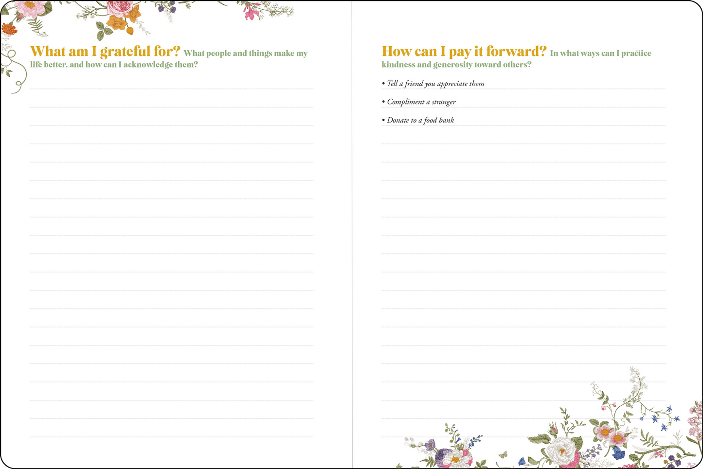 Peter Pauper Press | Give Thanks: A Journal for a Happy Heart