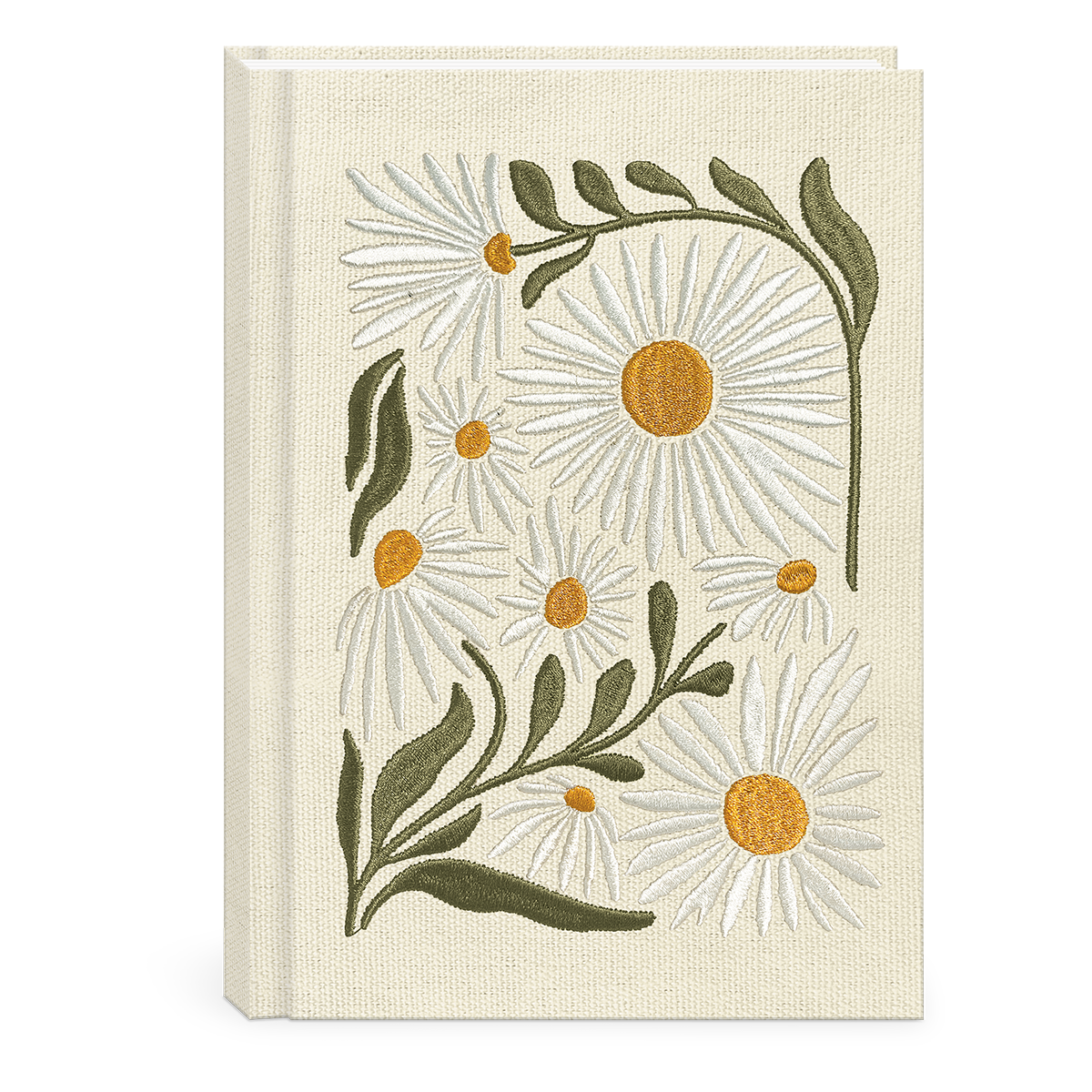 Lady Jayne | Daisy Fabric Embroidered Journal