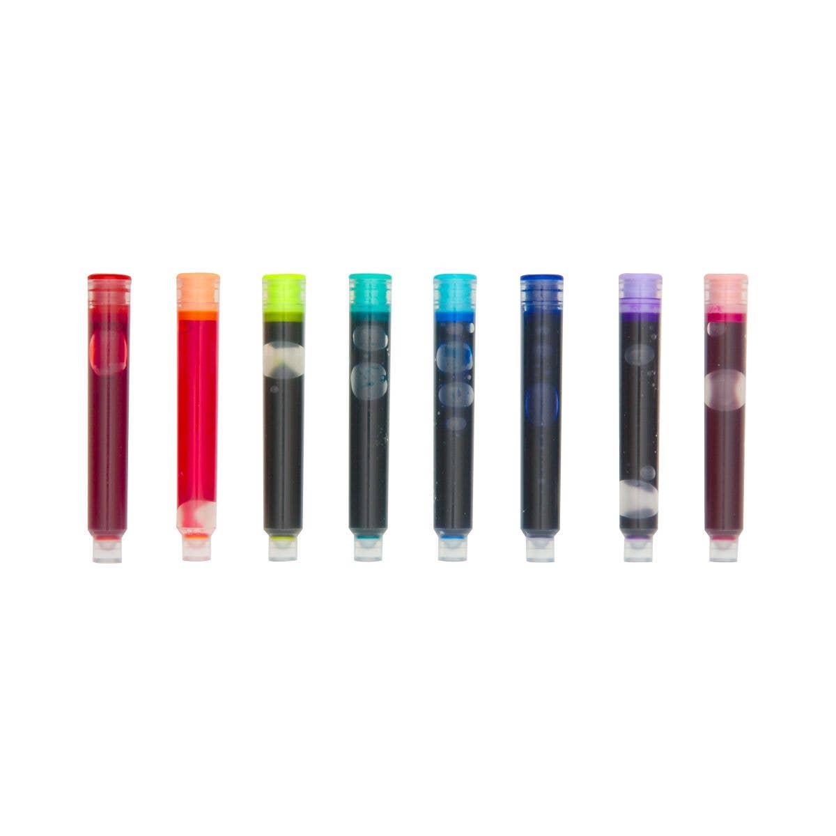 Ooly Color Write Fountain Pens Colored Ink Refills