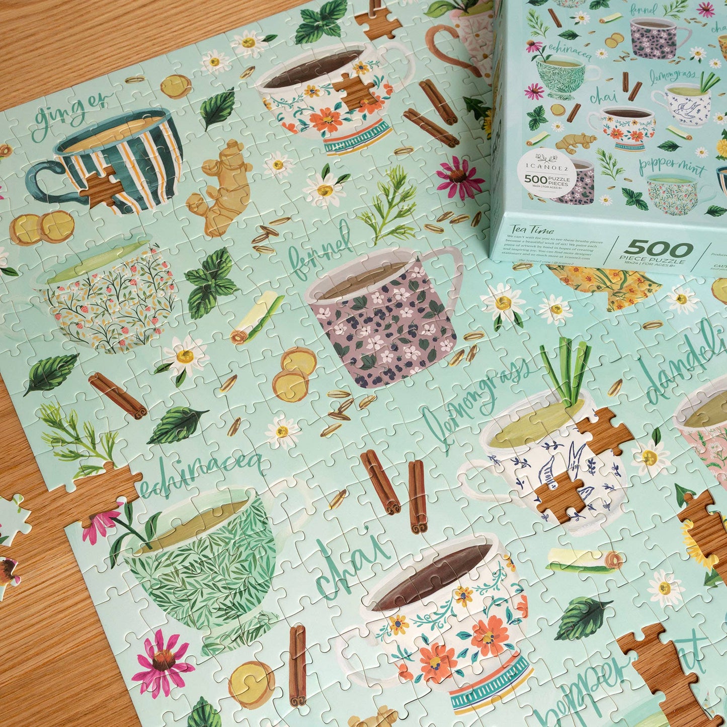 1Canoe2 | Tea Time - 500 Piece Jigsaw Puzzle