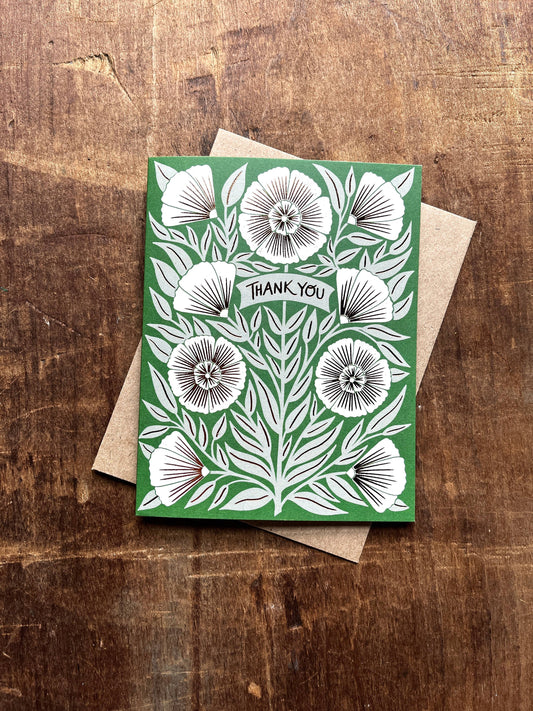 Katharine Watson - "Thank You," Greeting Card