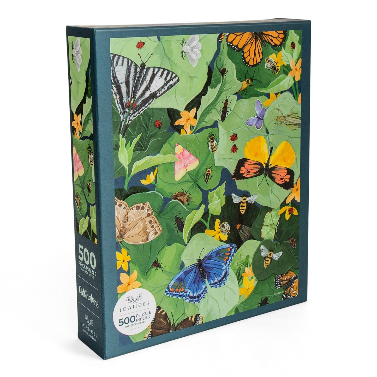 1canoe2 | One Canoe Two Paper Co. - Pollinators - 500 Piece Jigsaw Puzzle