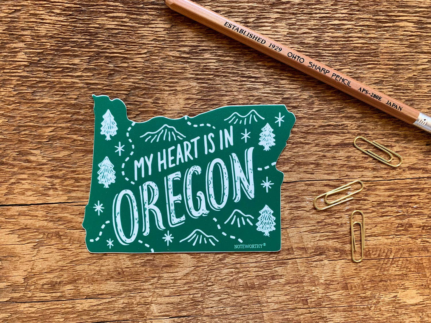 Oregon Sticker