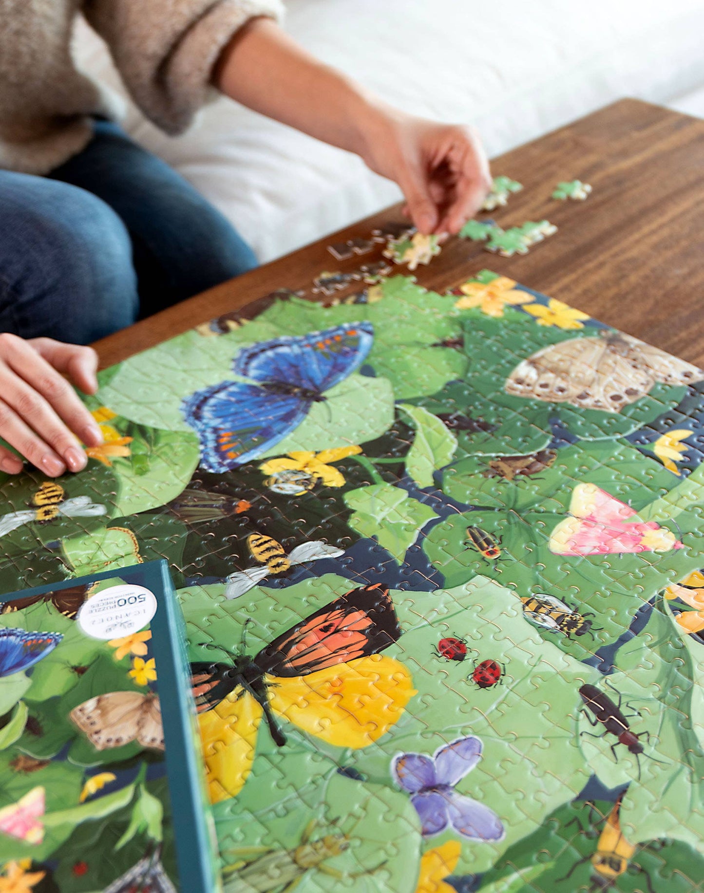 1canoe2 | One Canoe Two Paper Co. - Pollinators - 500 Piece Jigsaw Puzzle