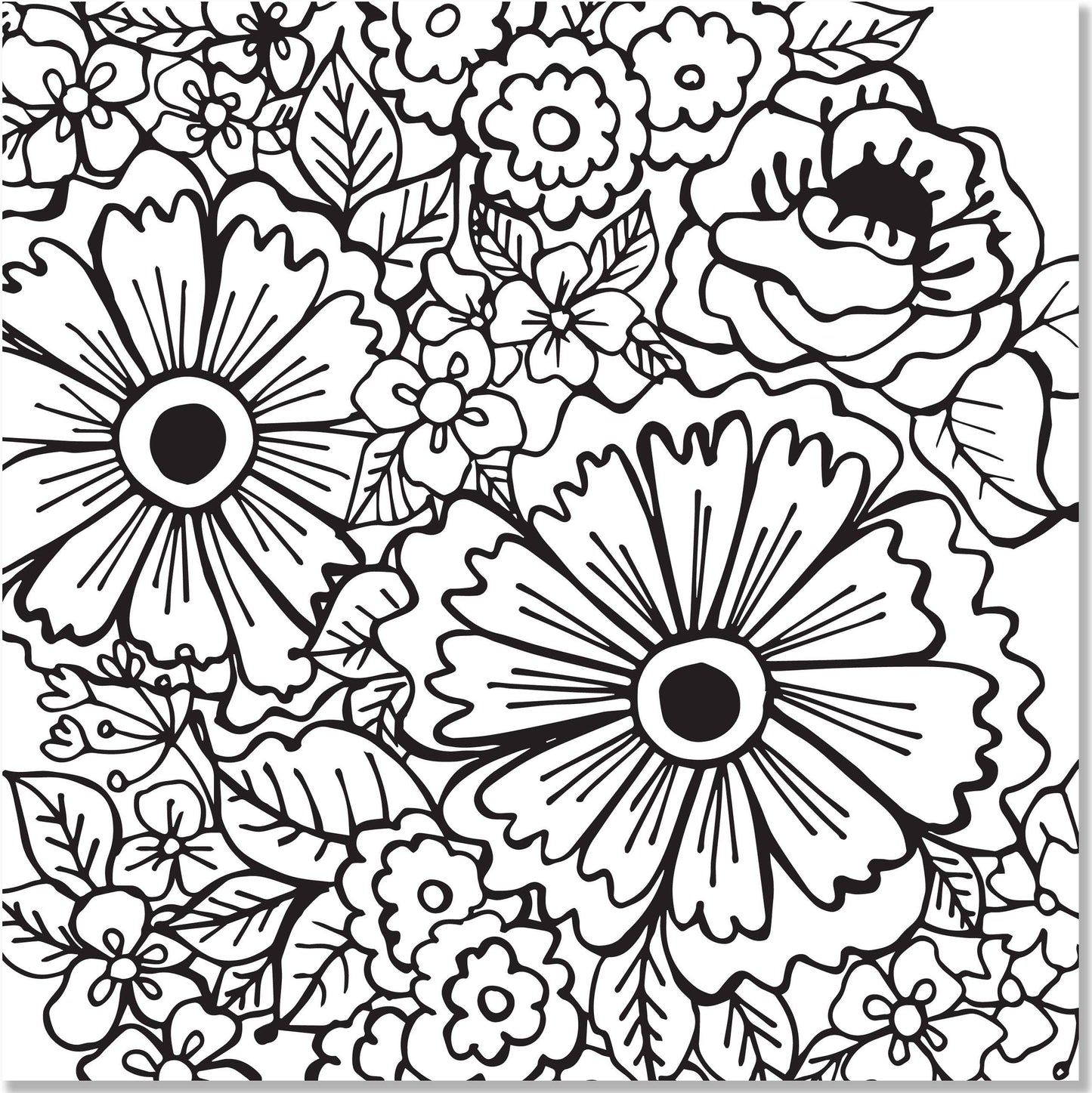 Peter Pauper Press | Joyful Designs Artist's Coloring Book