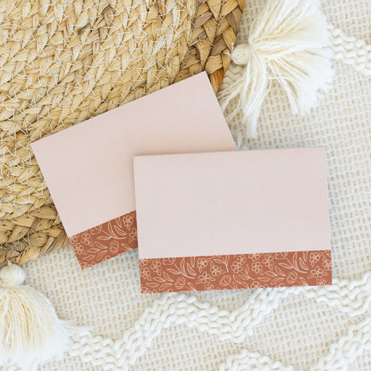 Elyse Breanne Design - Terracotta Post-It® Notes, 50 Sheets, 4x3 in.