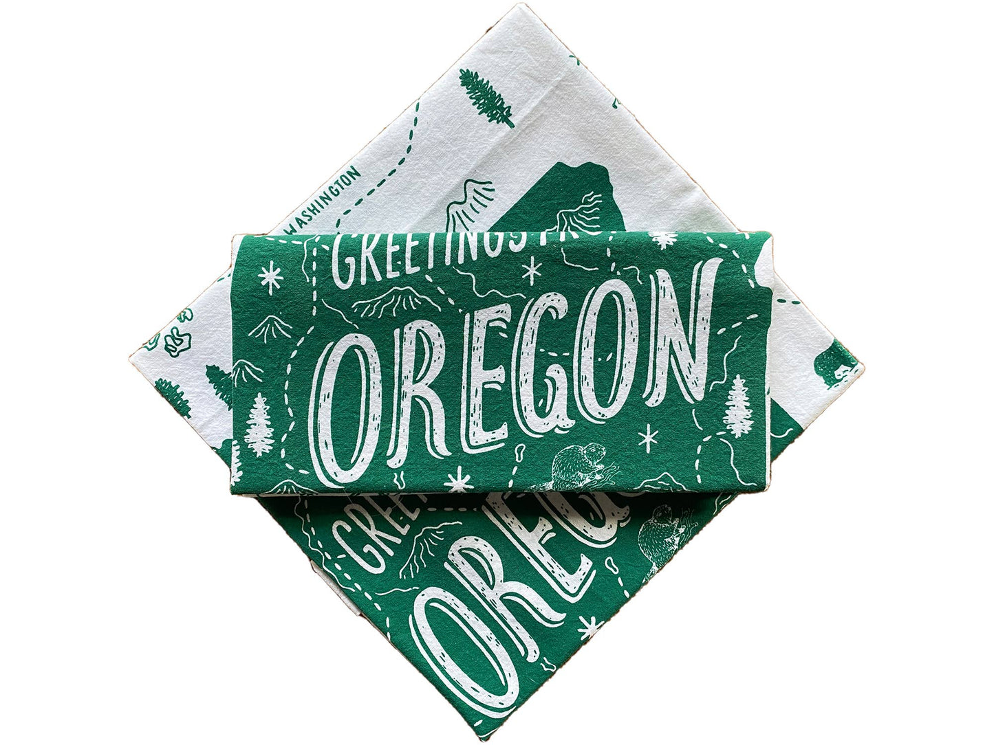 Oregon Tea Towel