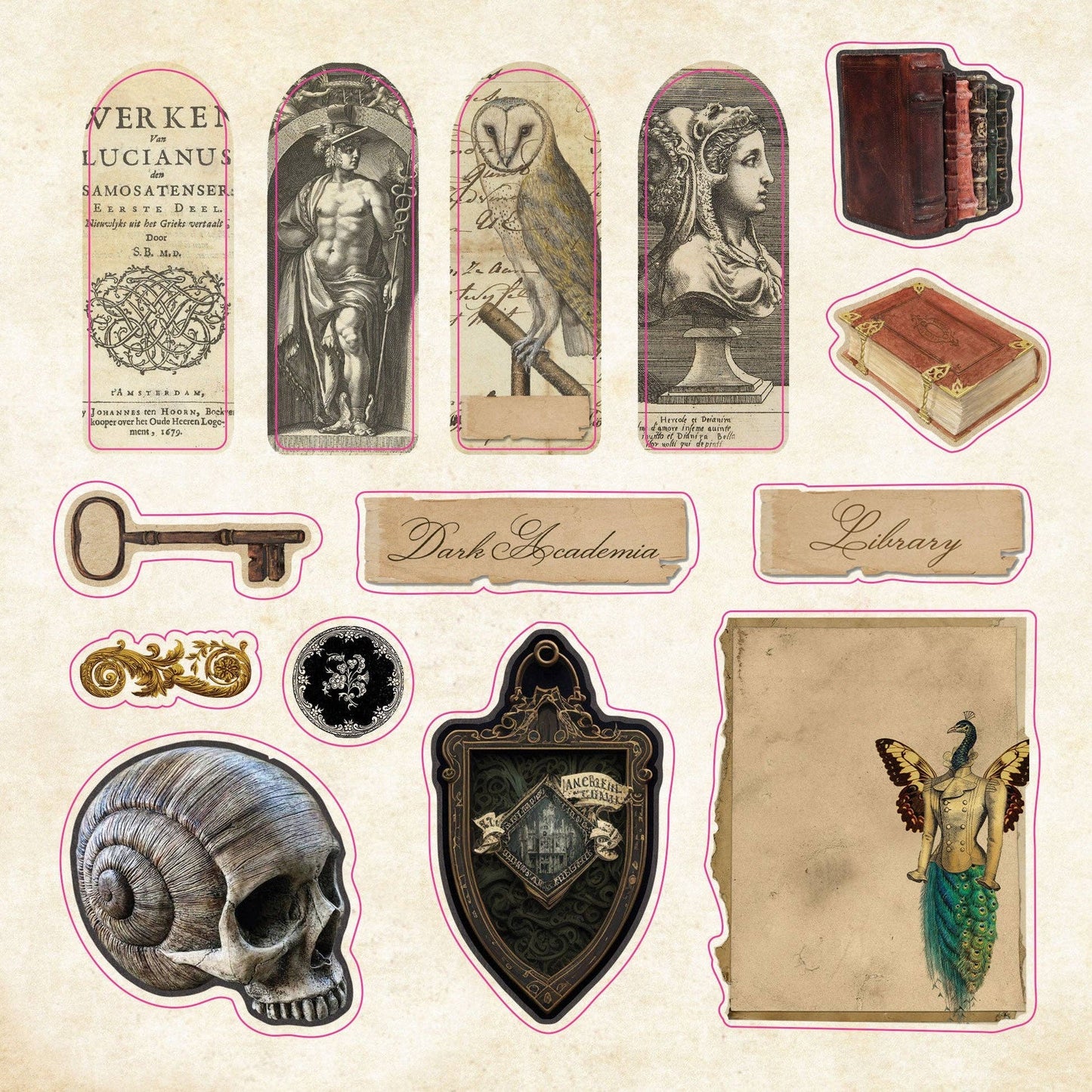 Peter Pauper Press | Curiosities Sticker Book