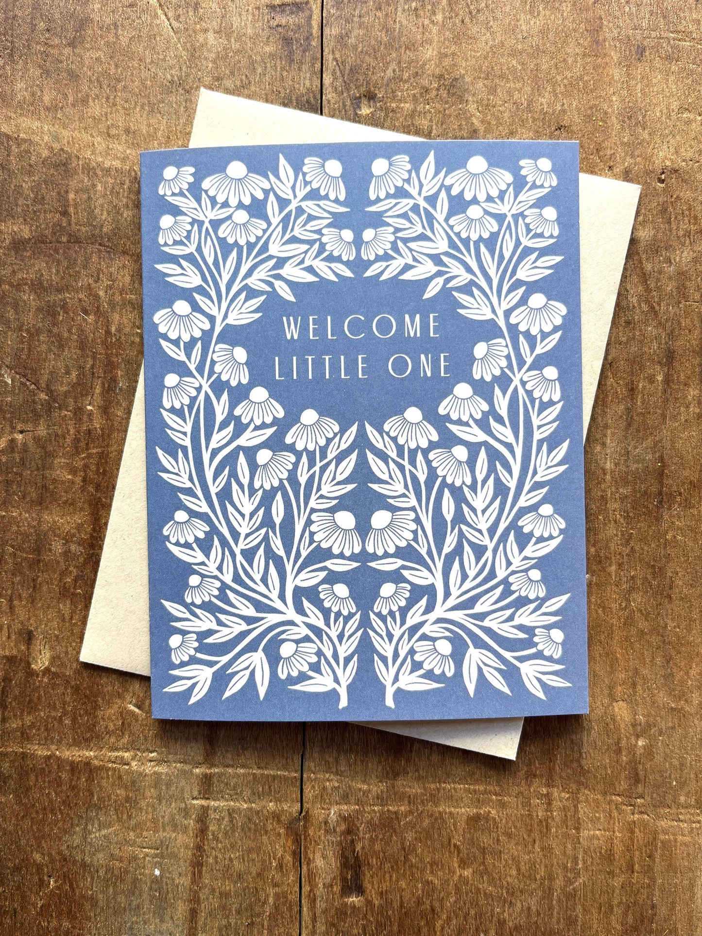 Katharine Watson - "Welcome Little One," Greeting Card