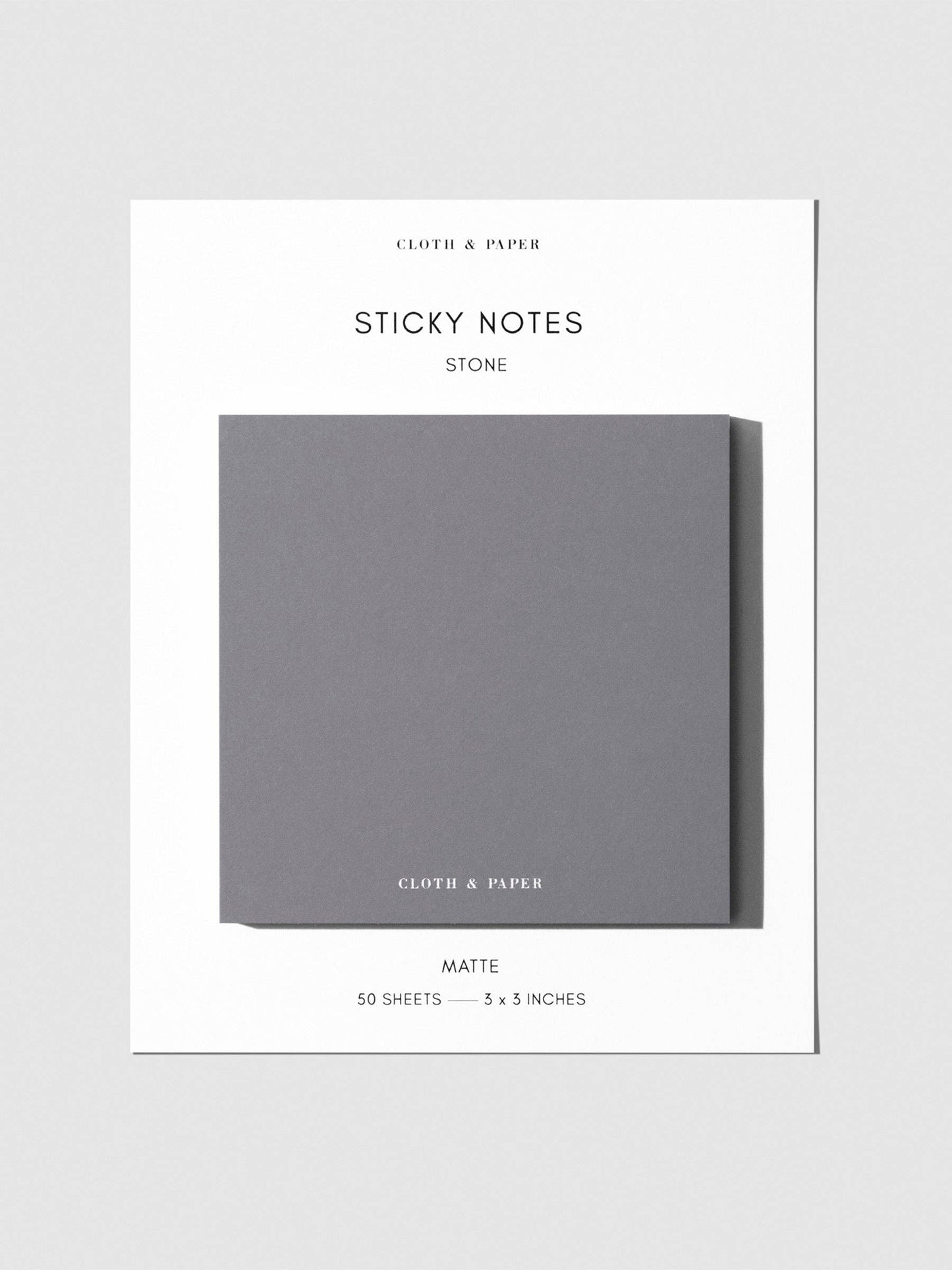 Cloth & Paper | Note Neutrality Sticky Notes