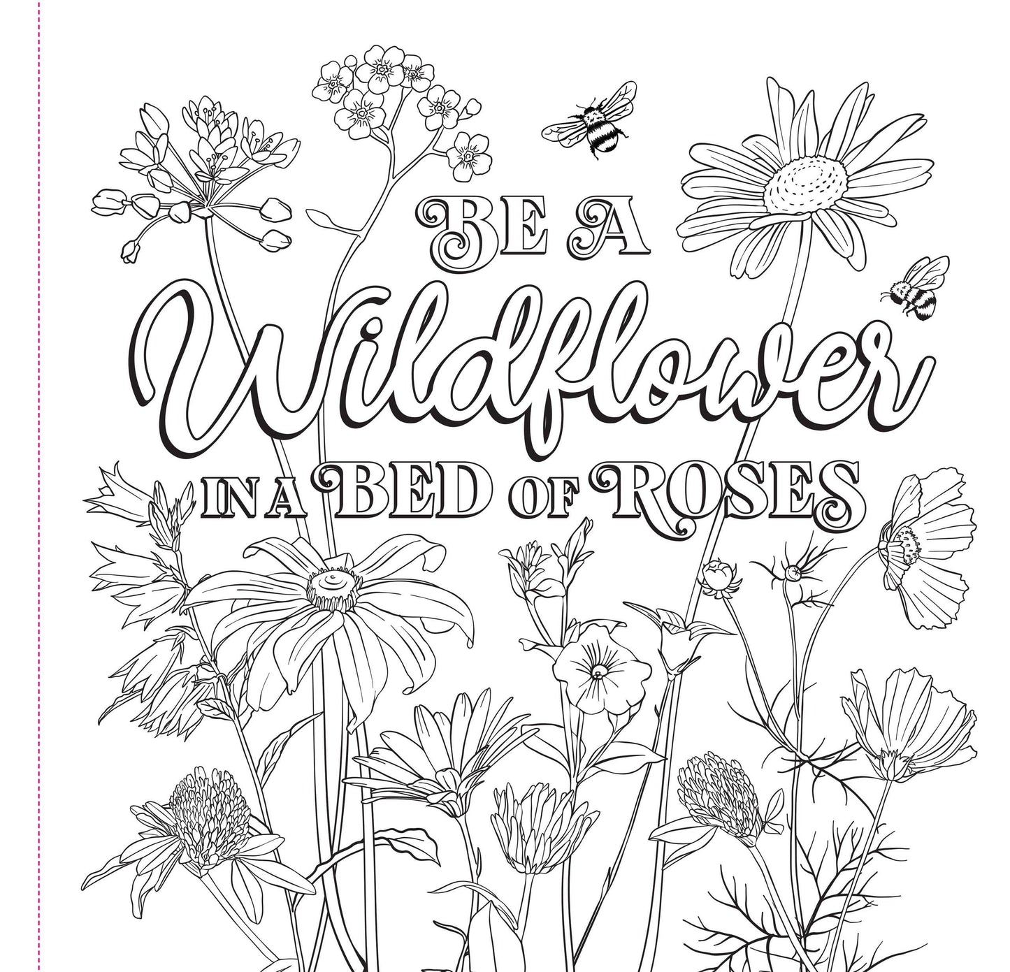Peter Pauper Press - Wildflowers Adult Coloring Book