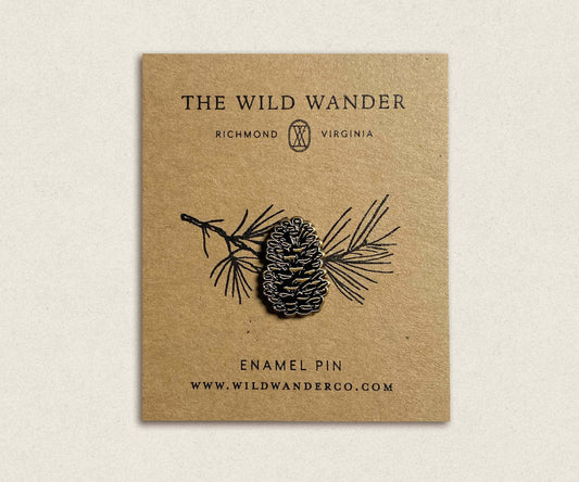 Pinecone Enamel Pin