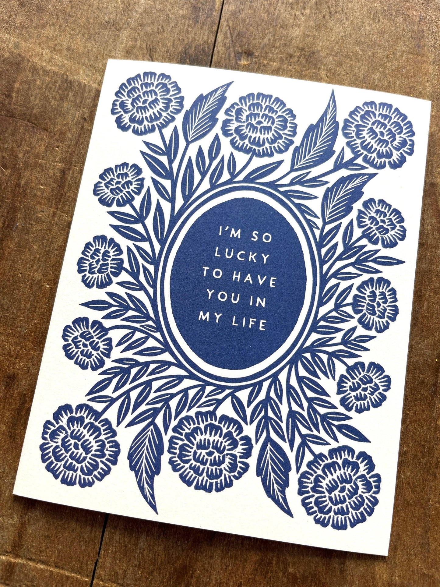 Katharine Watson - "I'm So Lucky to Have You in My Life," Greeting Card