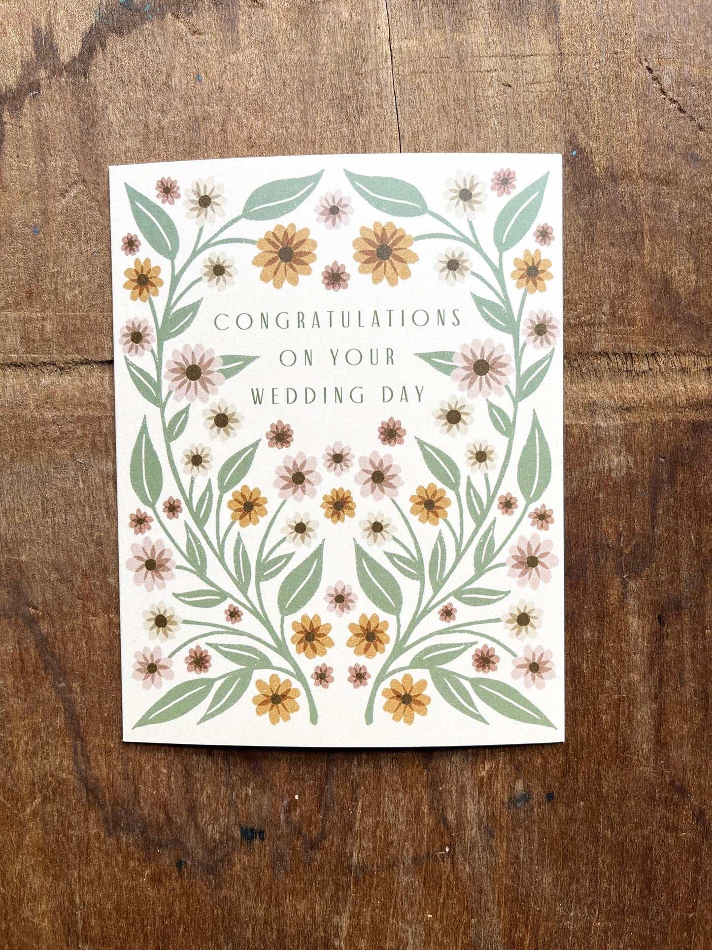 Katharine Watson - "Congratulations On Your Wedding," Greeting Card