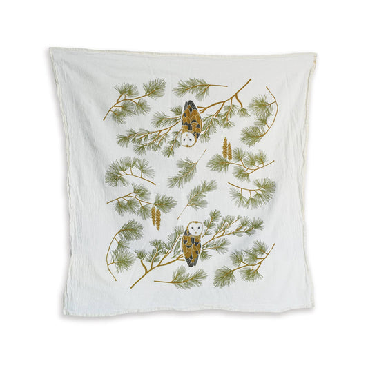June & December - Night Owls Kitchen Tea Towel