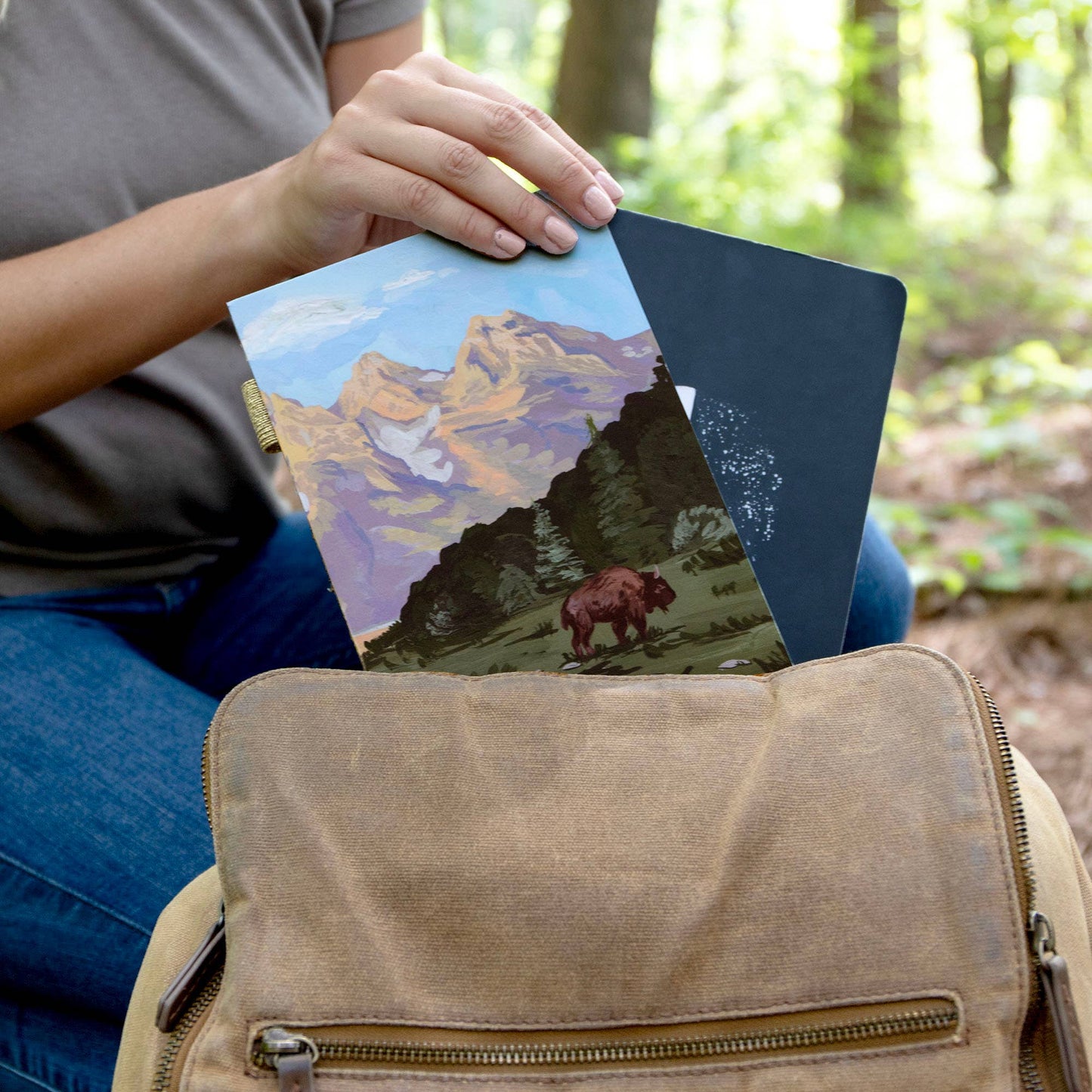 1canoe2 | One Canoe Two Paper Co. - Grand Teton Lined Journal