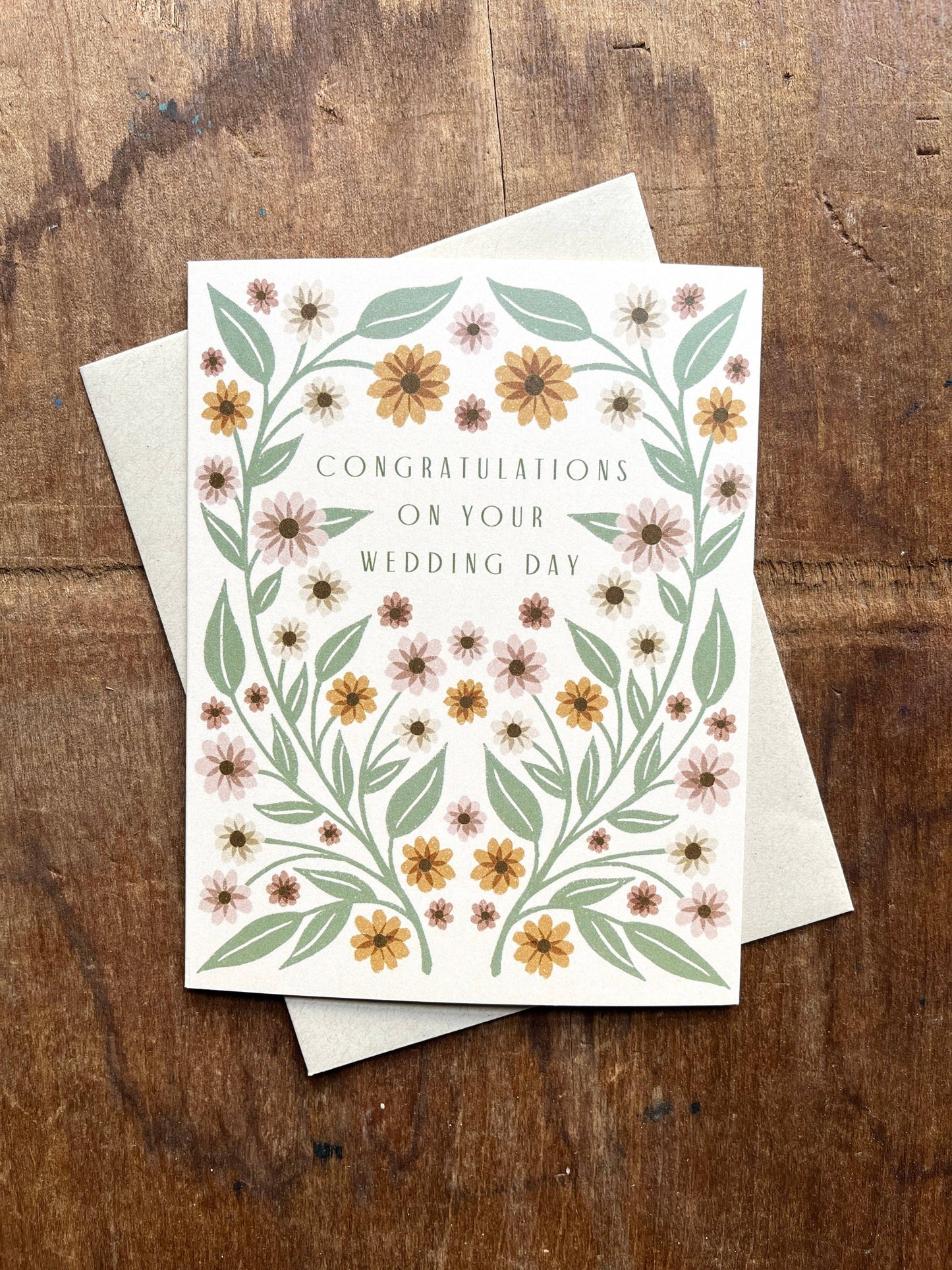 Katharine Watson - "Congratulations On Your Wedding," Greeting Card
