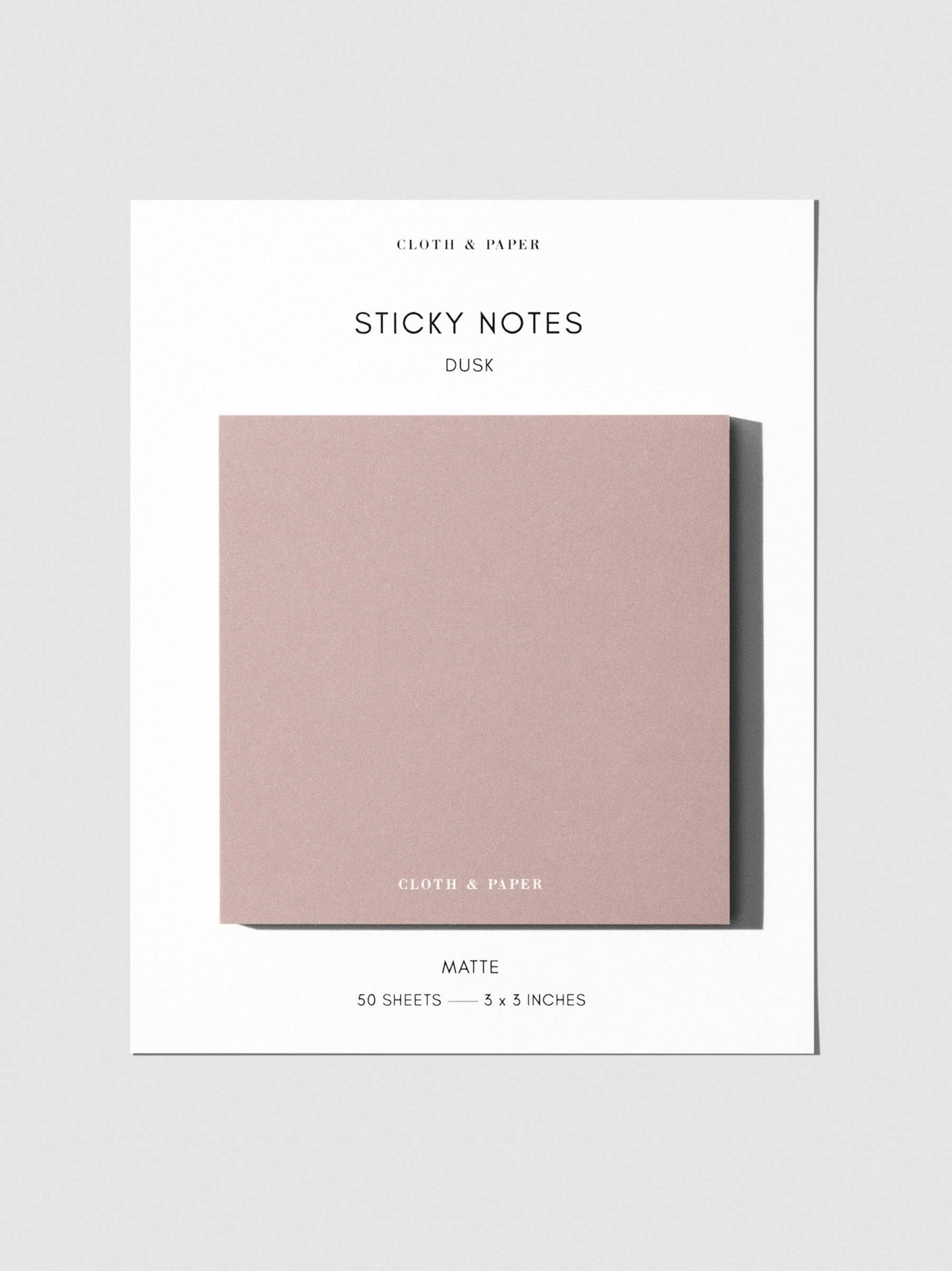 Cloth & Paper | Note Neutrality Sticky Notes