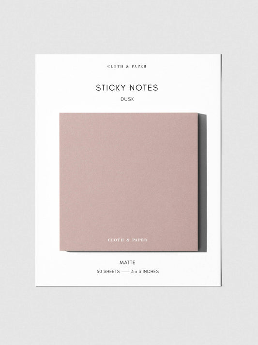 Cloth & Paper | Note Neutrality Sticky Notes