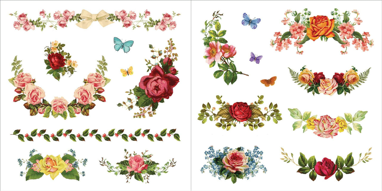 Peter Pauper Press | Bunches of Botanicals Sticker Book (500 stickers)