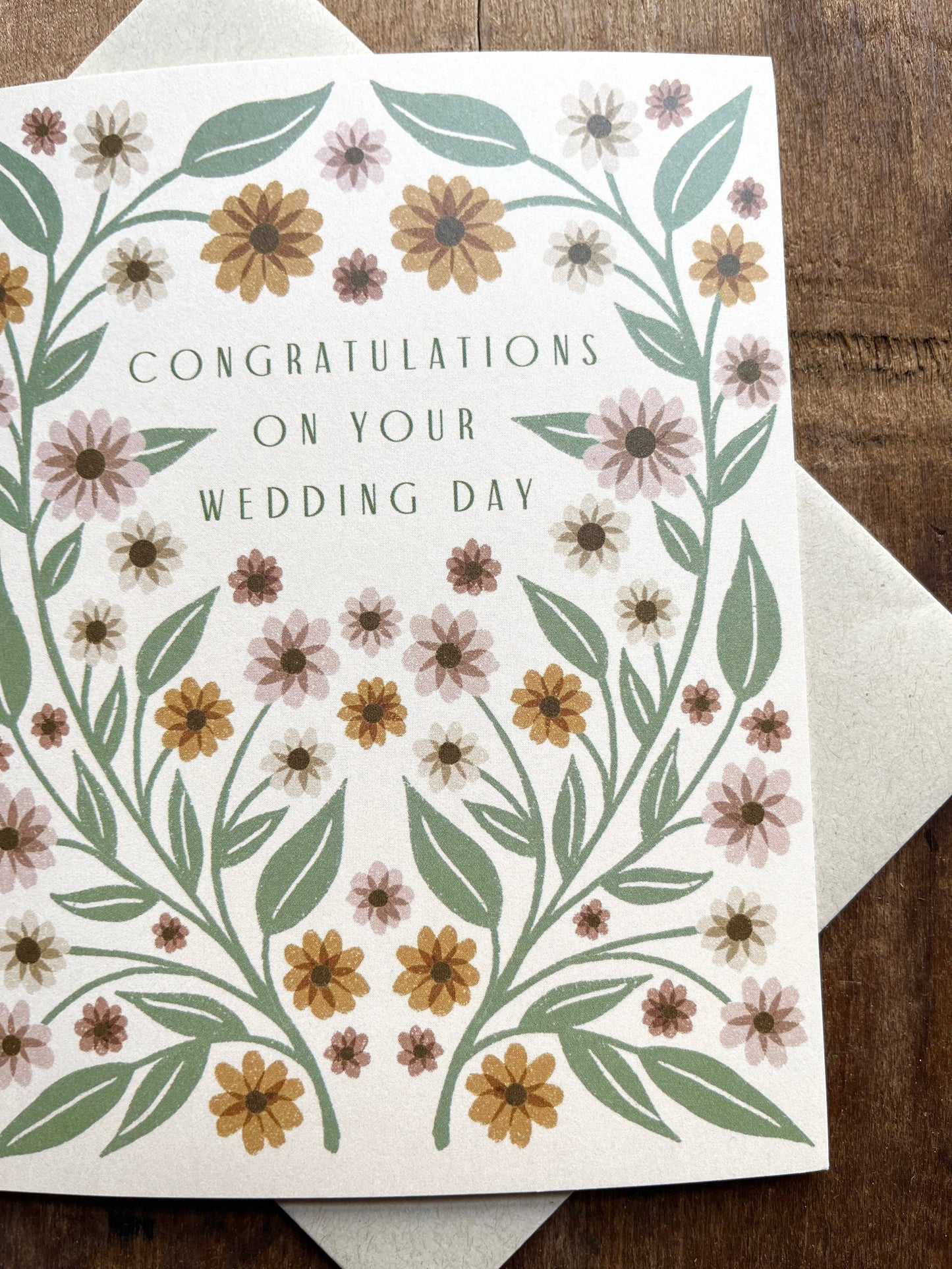 Katharine Watson - "Congratulations On Your Wedding," Greeting Card
