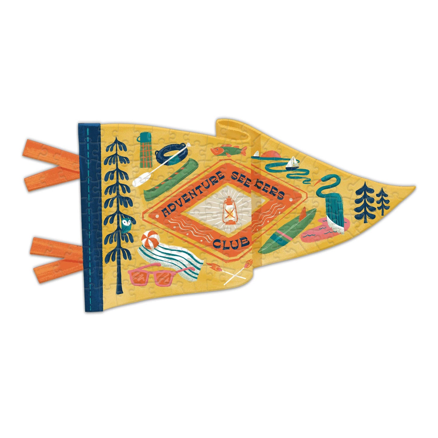 Lantern Press | MINI JIGSAW PUZZLE, Adventure Seekers Club