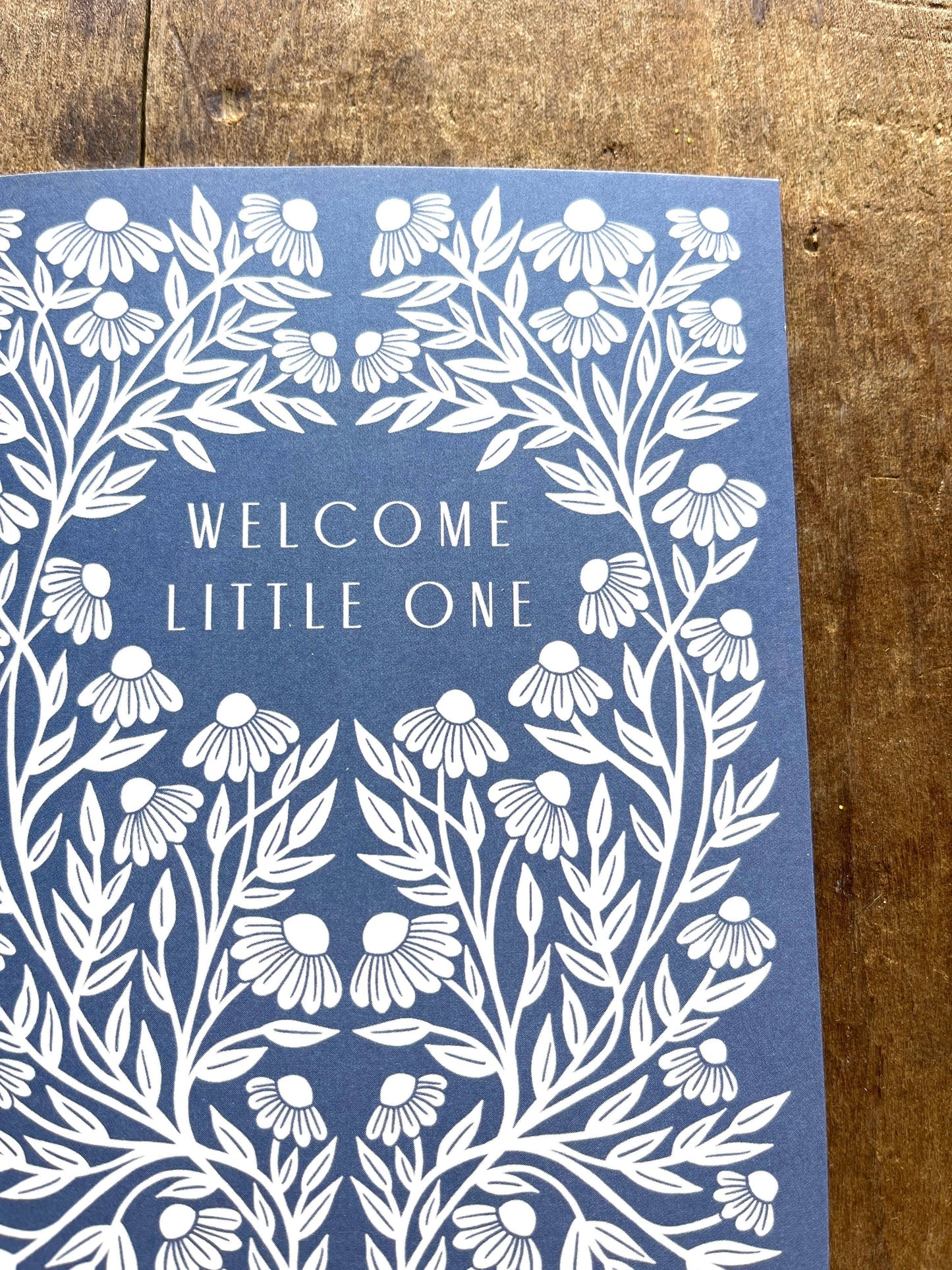 Katharine Watson - "Welcome Little One," Greeting Card