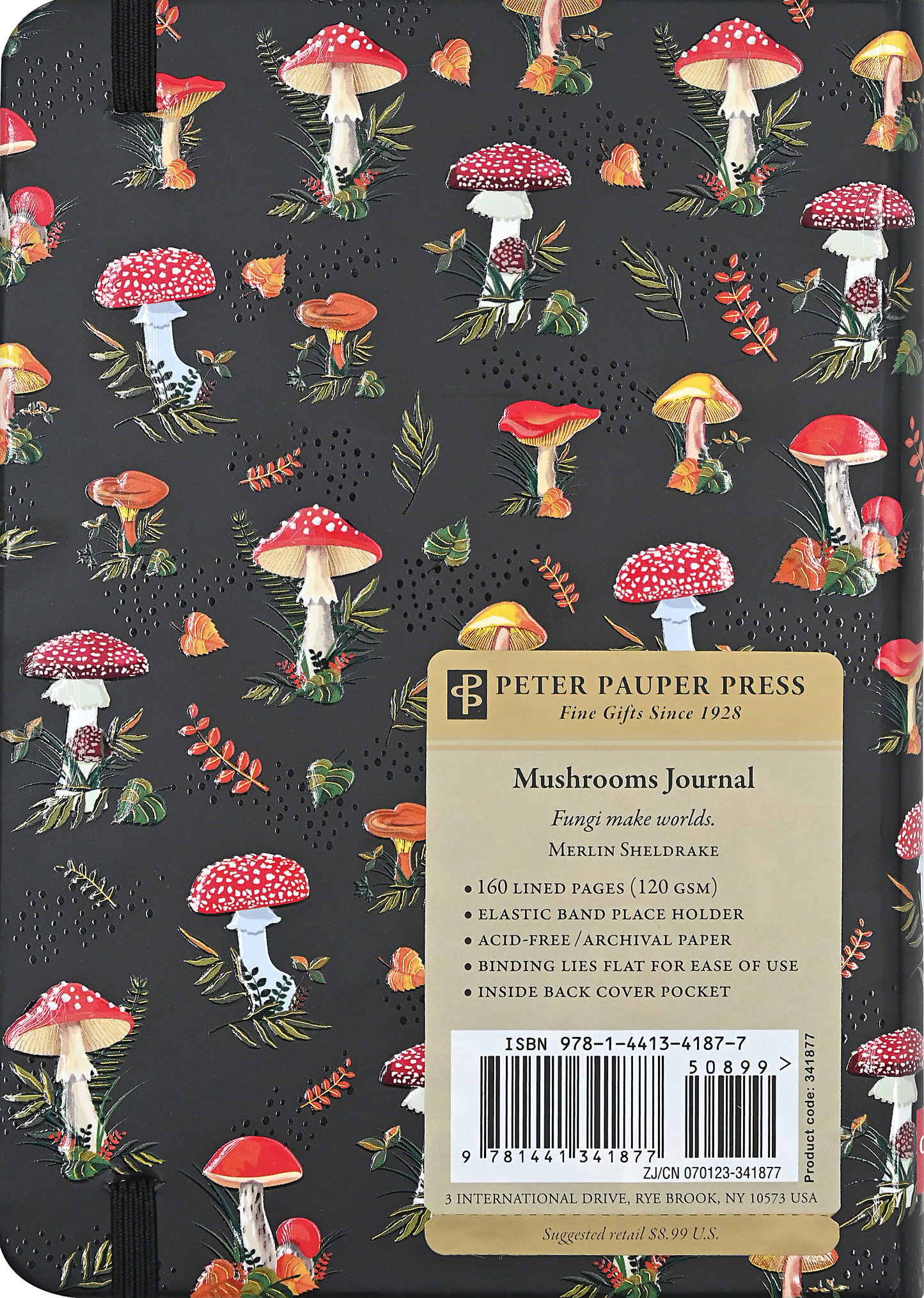 Peter Pauper Press | Mushrooms Journal